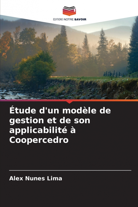 Étude d’un modèle de gestion et de son applicabilité à Coopercedro