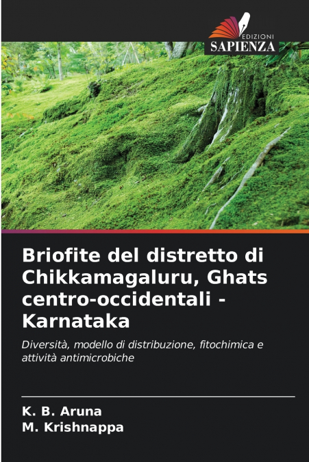 Briofite del distretto di Chikkamagaluru, Ghats centro-occidentali - Karnataka