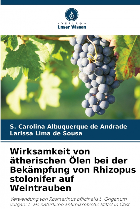 Wirksamkeit von ätherischen Ölen bei der Bekämpfung von Rhizopus stolonifer auf Weintrauben