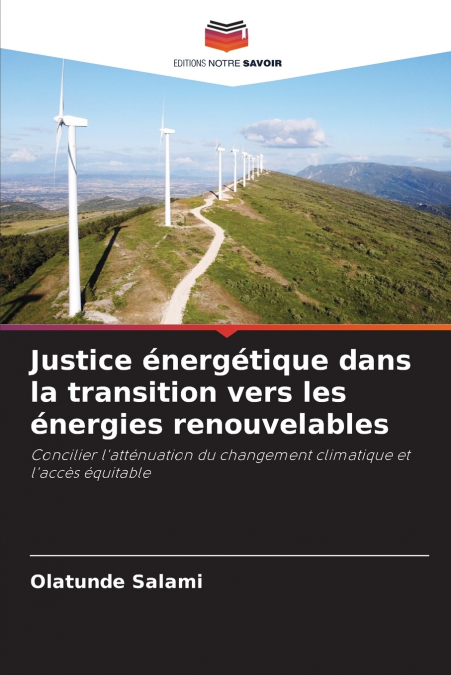 Justice énergétique dans la transition vers les énergies renouvelables