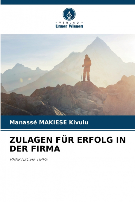 ZULAGEN FÜR ERFOLG IN DER FIRMA