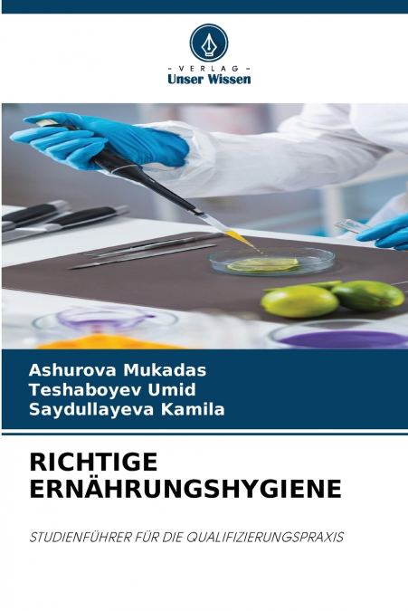 RICHTIGE ERNÄHRUNGSHYGIENE