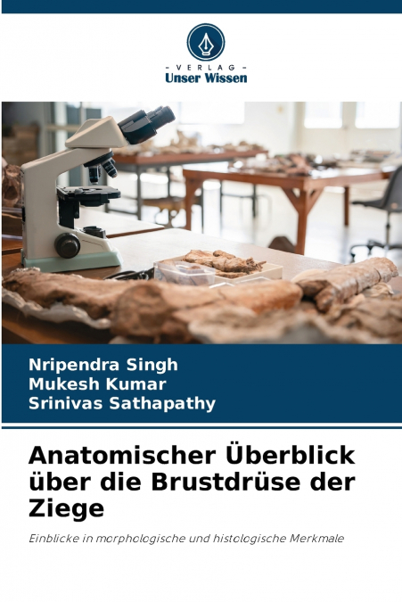 Anatomischer Überblick über die Brustdrüse der Ziege