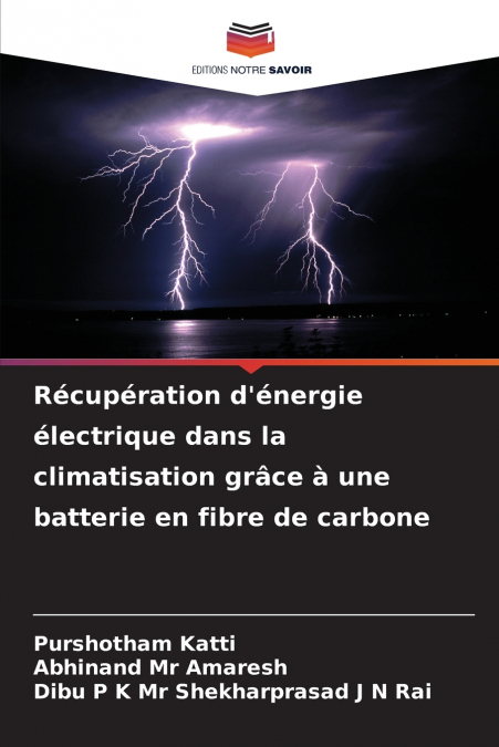 Récupération d’énergie électrique dans la climatisation grâce à une batterie en fibre de carbone