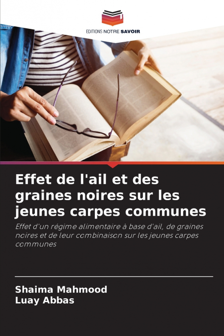 Effet de l’ail et des graines noires sur les jeunes carpes communes