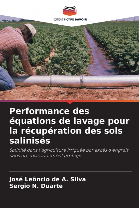 Performance des équations de lavage pour la récupération des sols salinisés