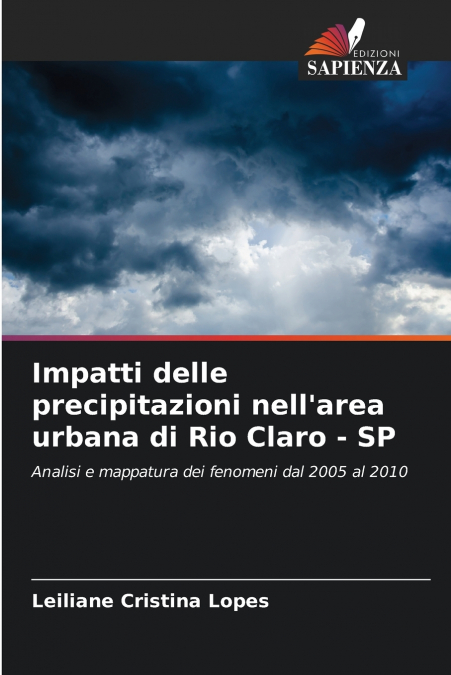 Impatti delle precipitazioni nell’area urbana di Rio Claro - SP