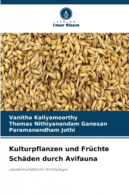 Kulturpflanzen und Früchte Schäden durch Avifauna