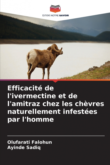 Efficacité de l’ivermectine et de l’amitraz chez les chèvres naturellement infestées par l’homme