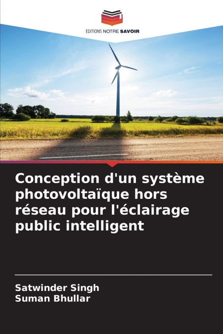 Conception d’un système photovoltaïque hors réseau pour l’éclairage public intelligent