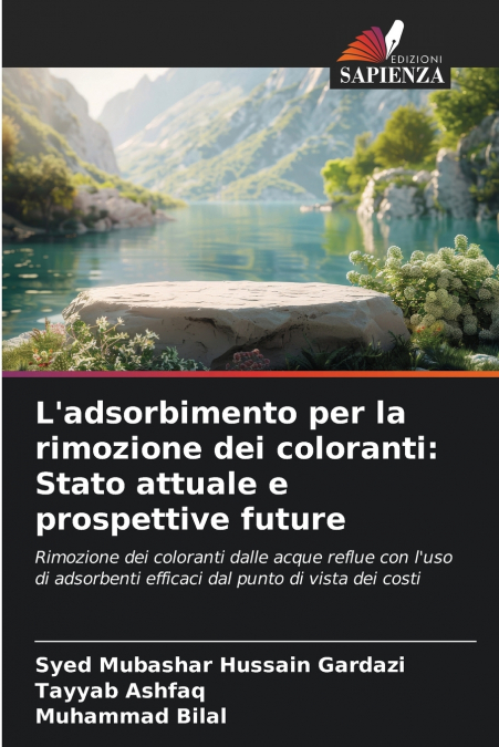 L’adsorbimento per la rimozione dei coloranti