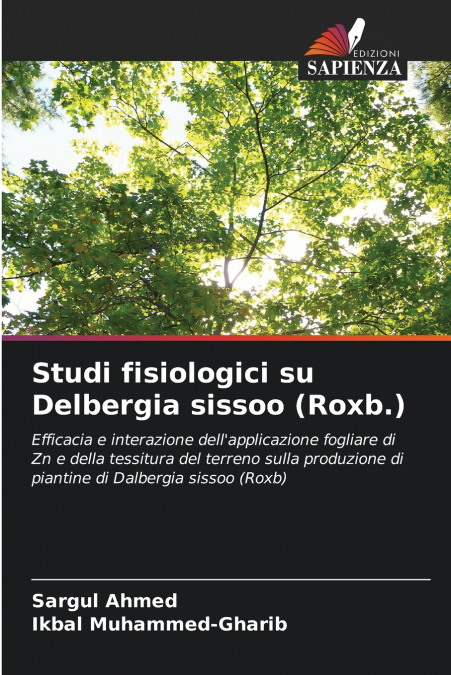 Studi fisiologici su Delbergia sissoo (Roxb.)