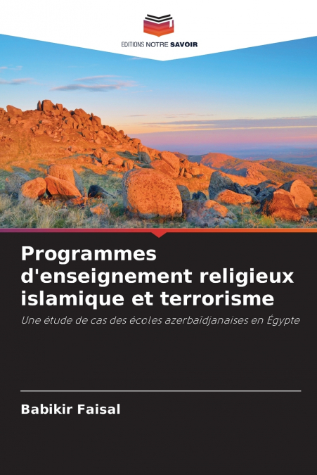 Programmes d’enseignement religieux islamique et terrorisme