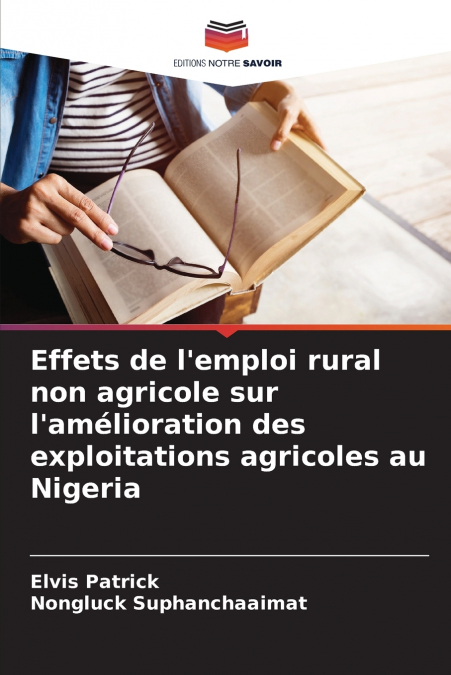 Effets de l’emploi rural non agricole sur l’amélioration des exploitations agricoles au Nigeria