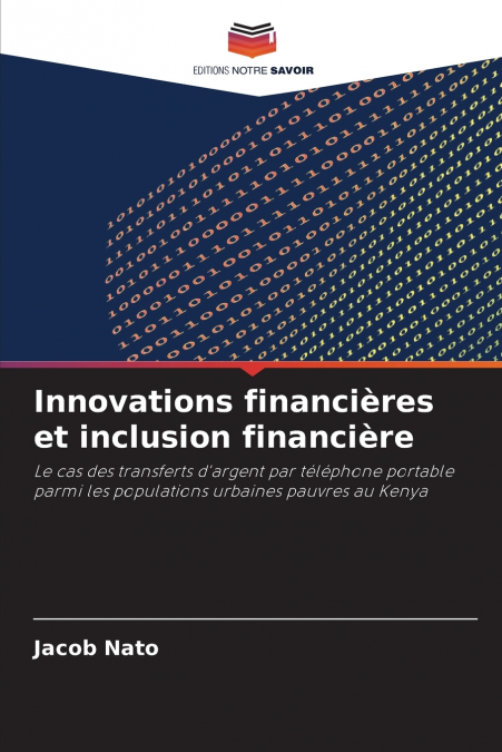 Innovations financières et inclusion financière