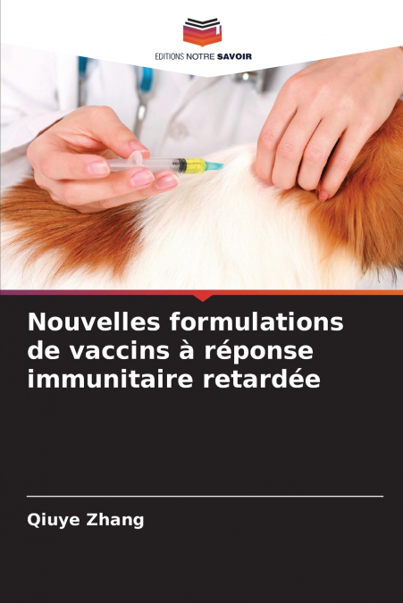 Nouvelles formulations de vaccins à réponse immunitaire retardée