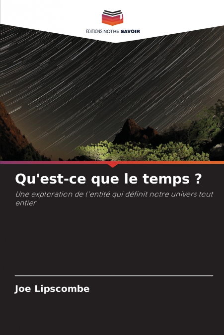 Qu’est-ce que le temps ?