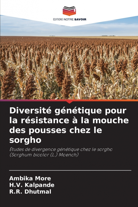 Diversité génétique pour la résistance à la mouche des pousses chez le sorgho