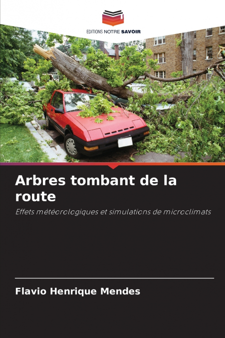 Arbres tombant de la route