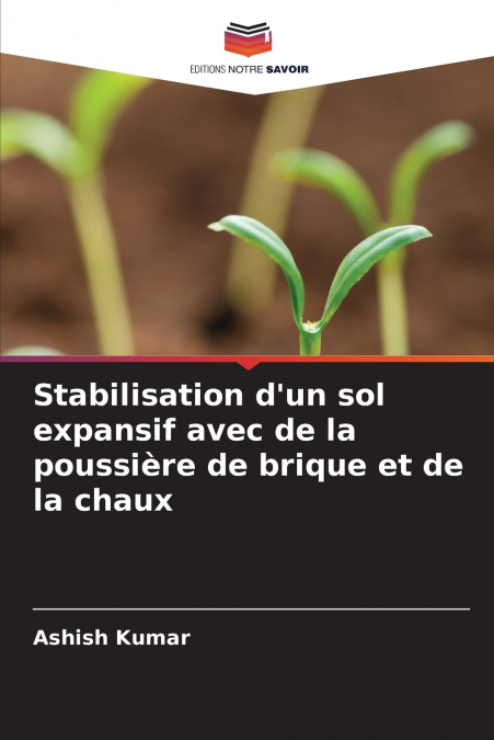 Stabilisation d’un sol expansif avec de la poussière de brique et de la chaux