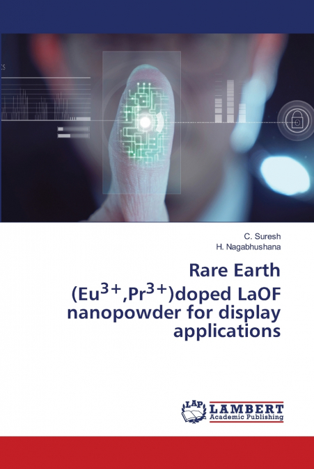 Rare Earth (Eu3+,Pr3+)doped LaOF nanopowder for display applications