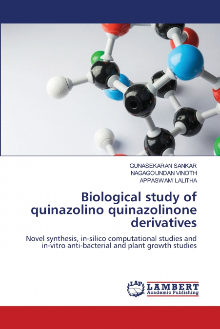 Biological study of quinazolino quinazolinone derivatives