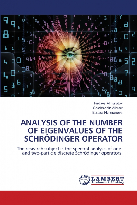 ANALYSIS OF THE NUMBER OF EIGENVALUES OF THE SCHRÖDINGER OPERATOR