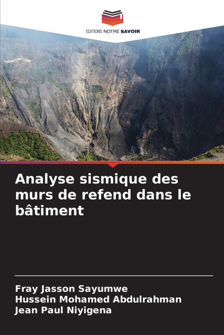 Analyse sismique des murs de refend dans le bâtiment