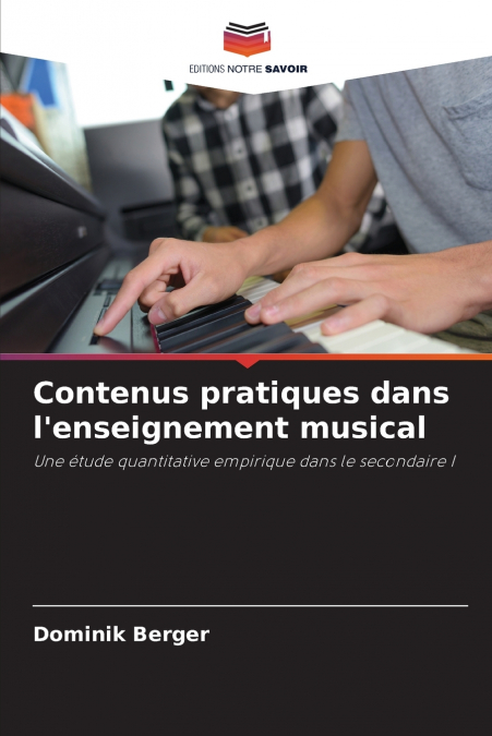 Contenus pratiques dans l’enseignement musical