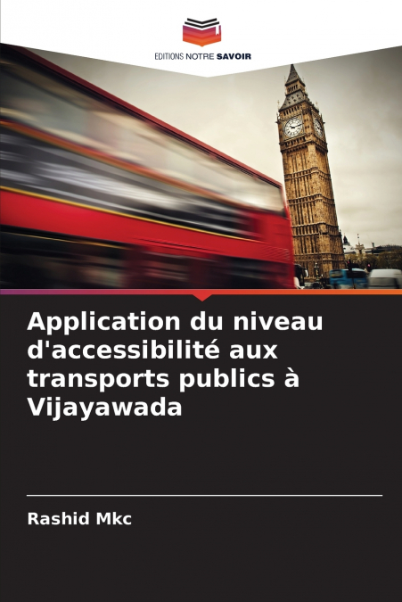 Application du niveau d’accessibilité aux transports publics à Vijayawada