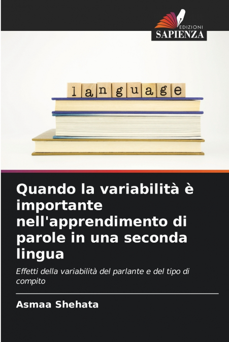 Quando la variabilità è importante nell’apprendimento di parole in una seconda lingua
