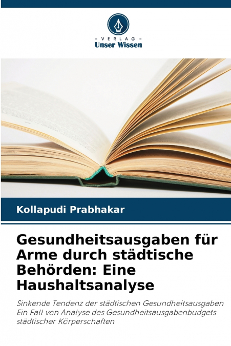 Gesundheitsausgaben für Arme durch städtische Behörden