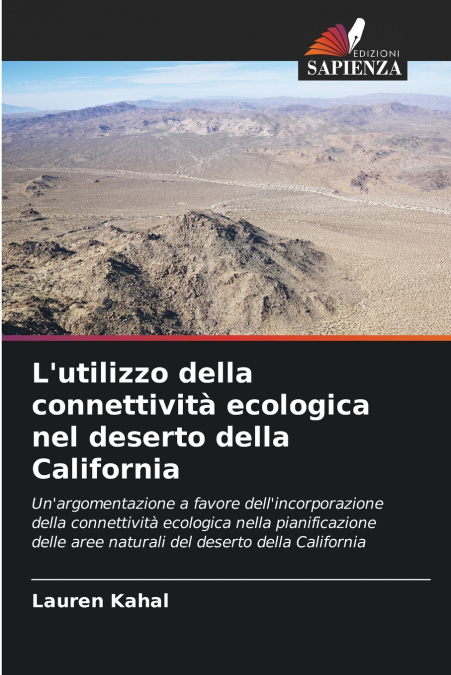 L’utilizzo della connettività ecologica nel deserto della California