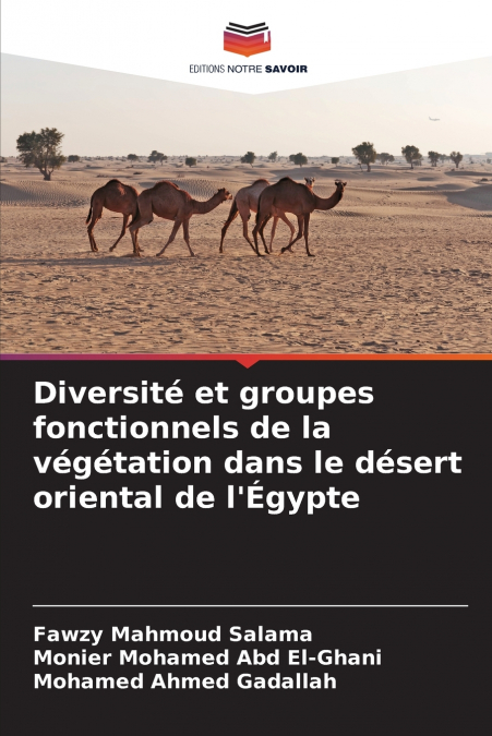 Diversité et groupes fonctionnels de la végétation dans le désert oriental de l’Égypte
