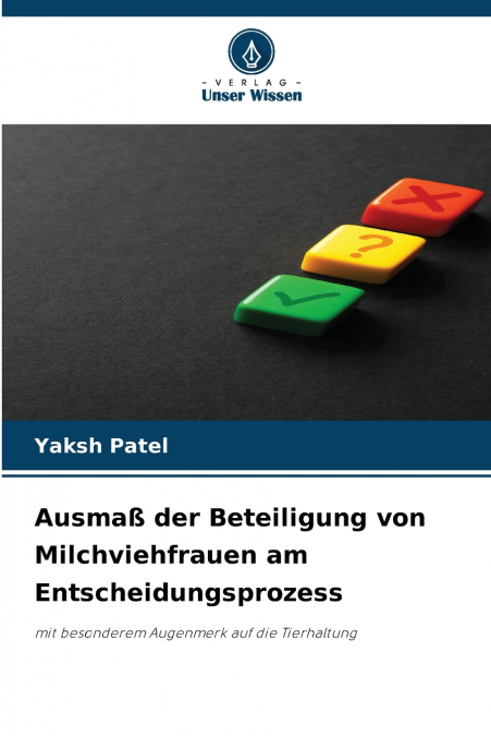 Ausmaß der Beteiligung von Milchviehfrauen am Entscheidungsprozess