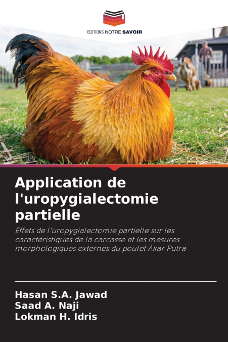 Application de l’uropygialectomie partielle