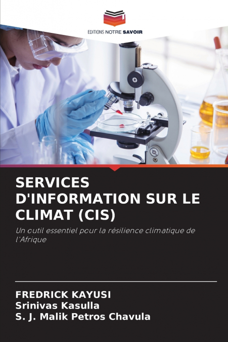 SERVICES D’INFORMATION SUR LE CLIMAT (CIS)