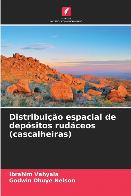 Distribuição espacial de depósitos rudáceos (cascalheiras)