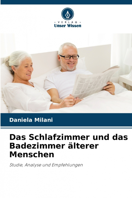 Das Schlafzimmer und das Badezimmer älterer Menschen
