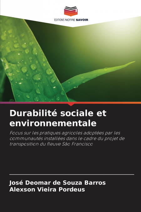 Durabilité sociale et environnementale