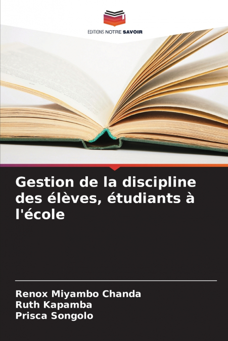 Gestion de la discipline des élèves, étudiants à l’école