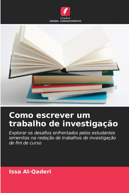 Como escrever um trabalho de investigação
