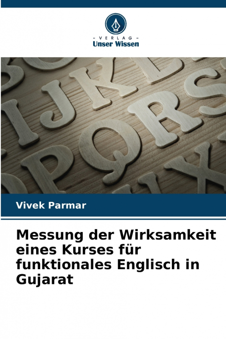 Messung der Wirksamkeit eines Kurses für funktionales Englisch in Gujarat