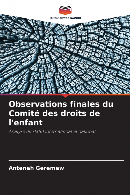 Observations finales du Comité des droits de l’enfant