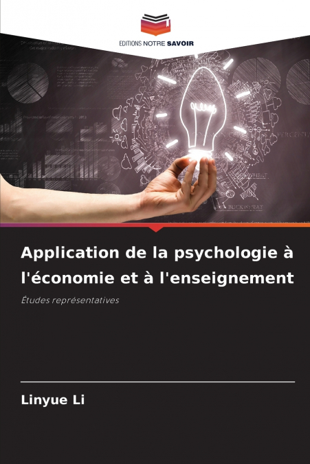Application de la psychologie à l’économie et à l’enseignement