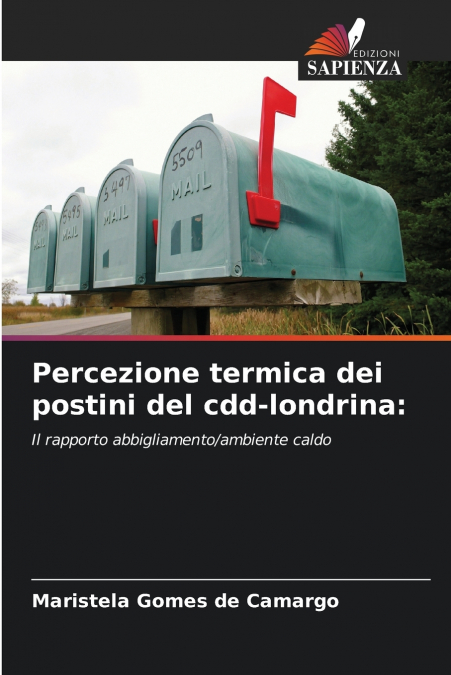 Percezione termica dei postini del cdd-londrina