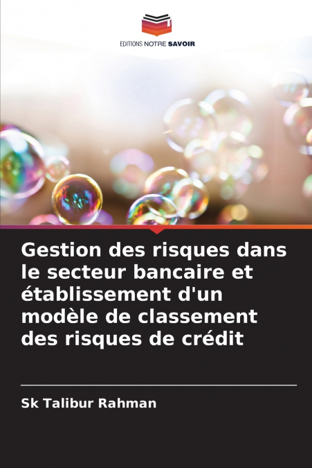 Gestion des risques dans le secteur bancaire et établissement d’un modèle de classement des risques de crédit