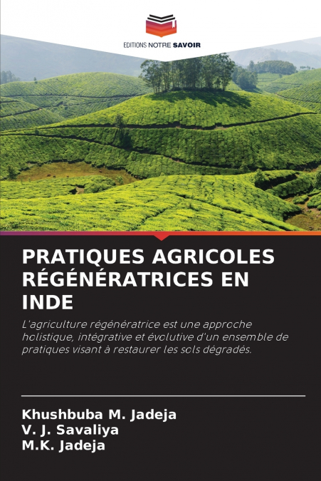 PRATIQUES AGRICOLES RÉGÉNÉRATRICES EN INDE