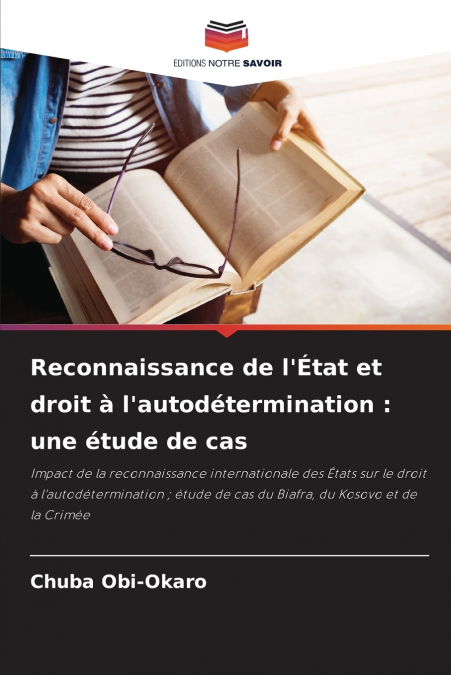 Reconnaissance de l’État et droit à l’autodétermination