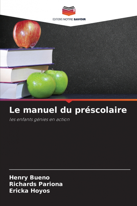Le manuel du préscolaire